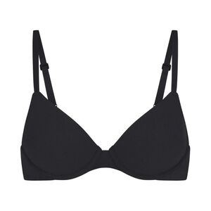 NWOT Skims Fits Everybody T Shirt Bra Black 32D